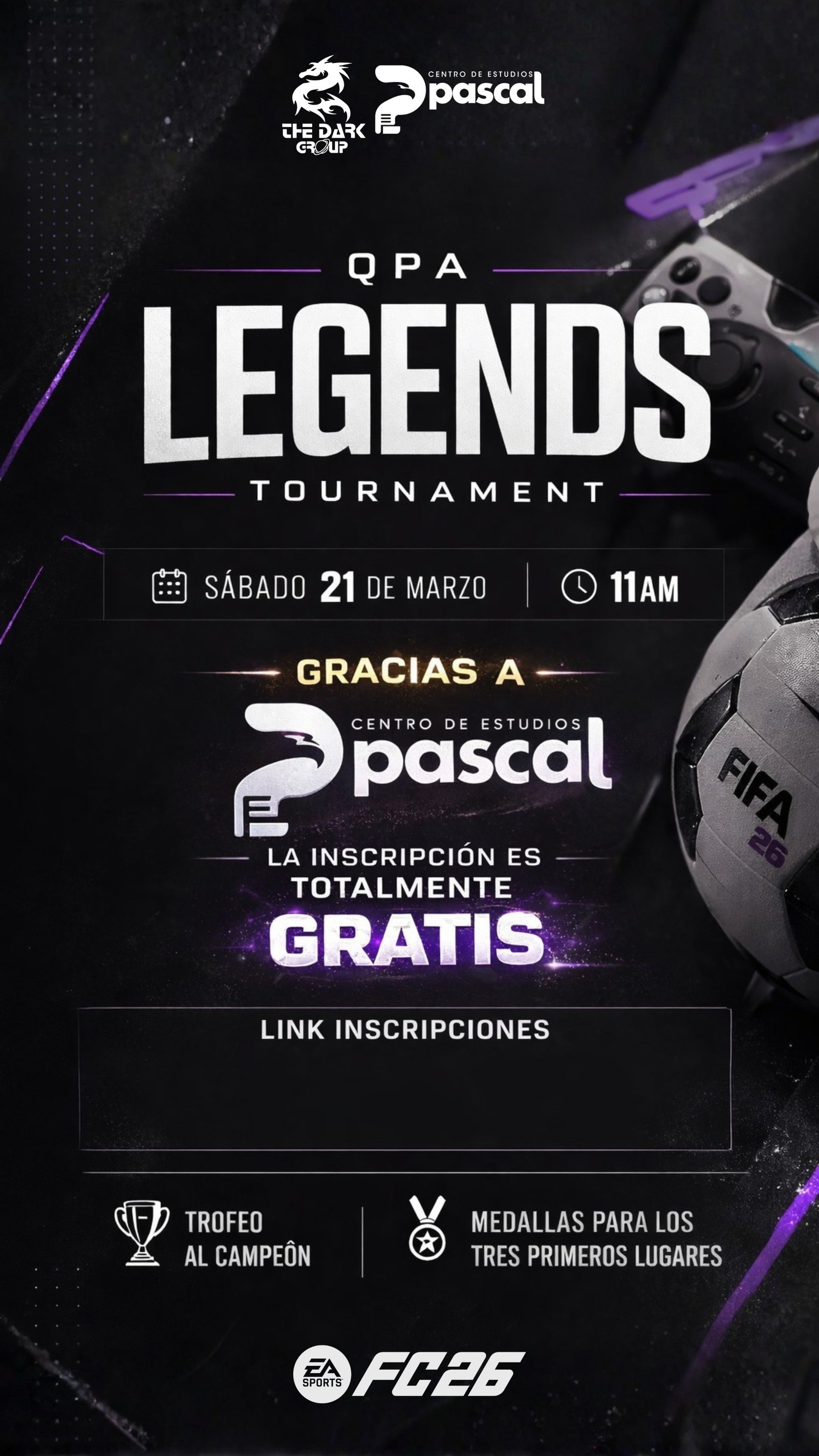 QPA LEGENDS TOURNAMENT